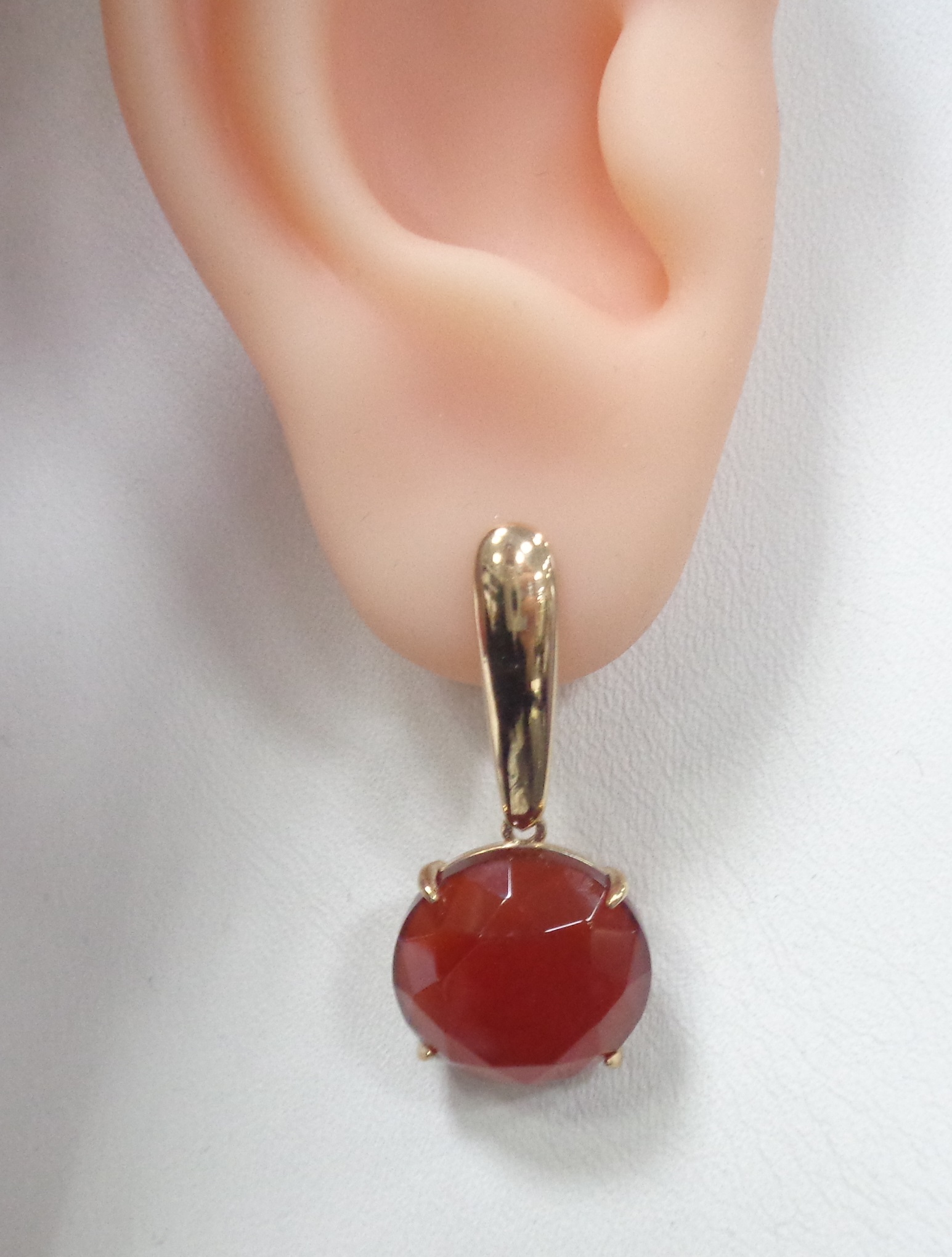 Серебряные серьги с агатами
